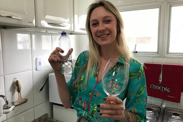 Como limpar a taça de vinho perfeitamente