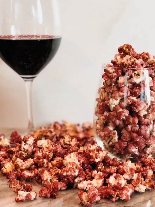 RECEITA: PIPOCA CARAMELIZADA DE VINHO