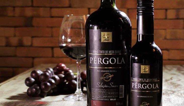 Pérgola é o vinho mais vendido do Brasil por 10 anos consecutivos