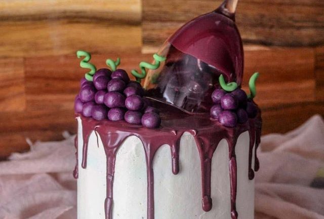 Bolos de Aniversário Pra Quem Ama Vinho
