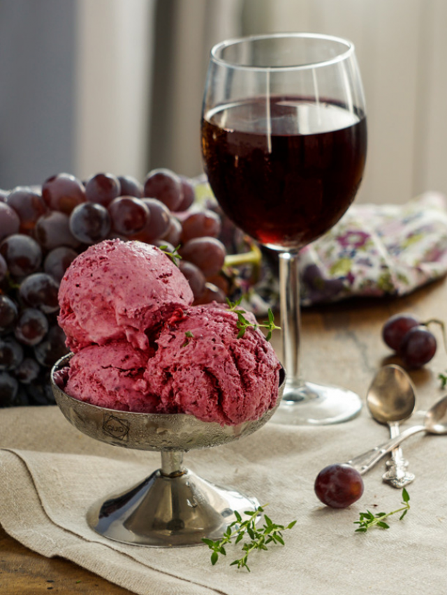 COMO FAZER SORVETE DE VINHO