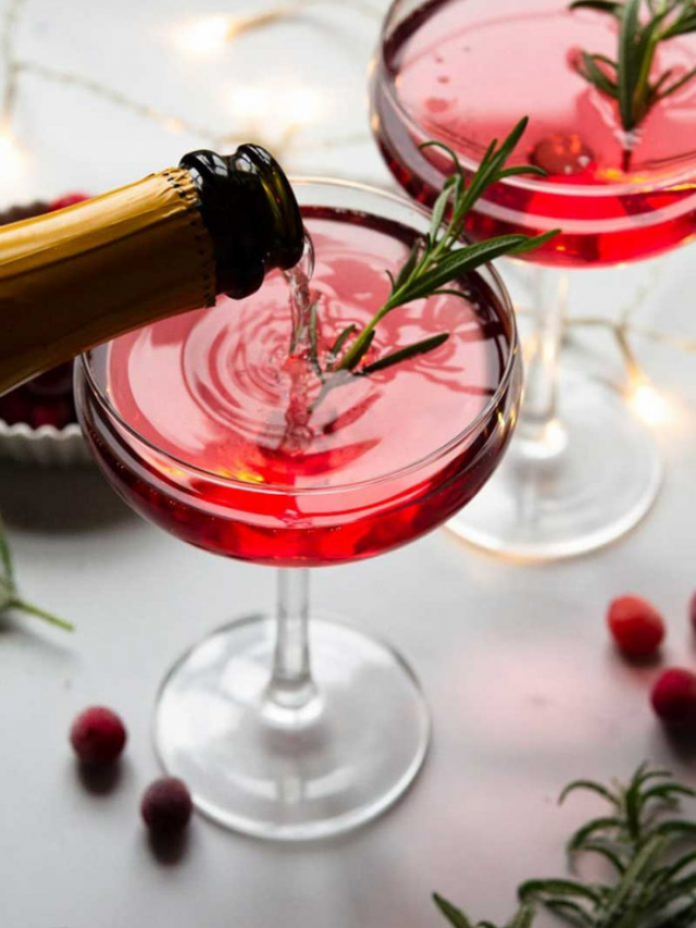 DRINKS PARA O NATAL COM VINHO