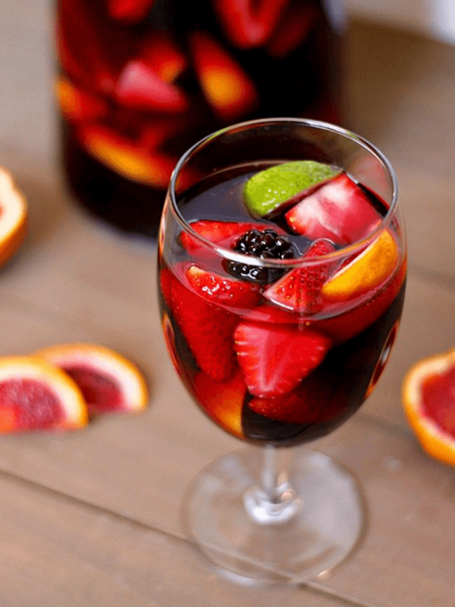 DRINKS CLÁSSICOS DE VINHO PARA FAZER EM CASA