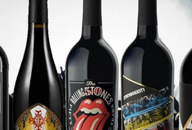 VINHOS DE BANDAS DE ROCK