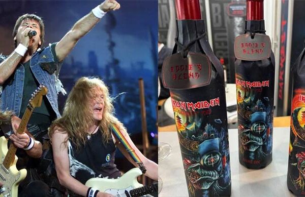 Iron Maiden lança vinho tinto português