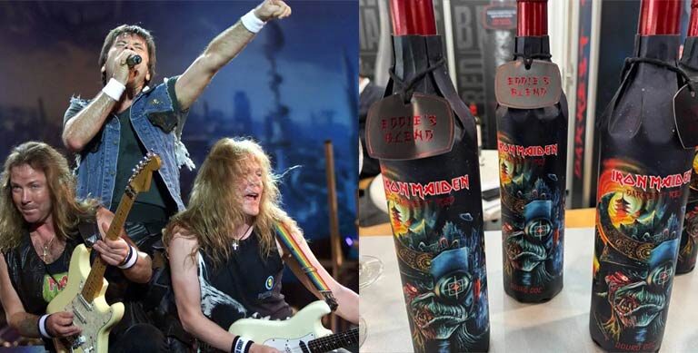 Iron Maiden lança vinho tinto português